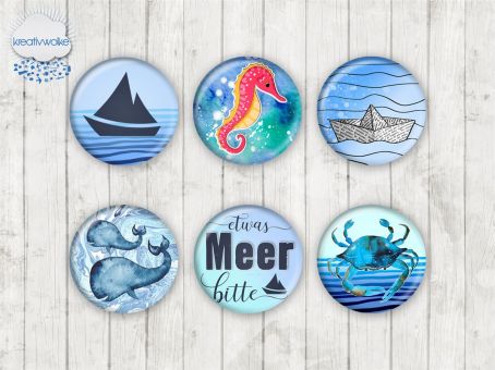 Motiv-Cabochons 1868 12mm (12 Stk)